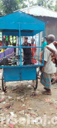 হালিম ও চটপটির জন‍্য ভ‍্যান সিস্টেম দোকান